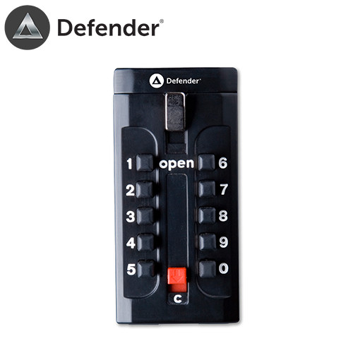 Defender push button key safe - defender,