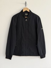 Barbour International Jacket Shacket Bomber Style Black Large