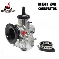 Carbretor KSR 30mm Kit Silver