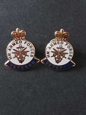 British Veteran pin badge