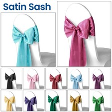 274 cm x 18 cm Satin Sashes