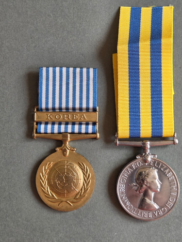 Elizabeth korea medal and a - korea,