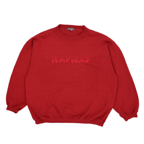 Naf men red long sleeve - men's,