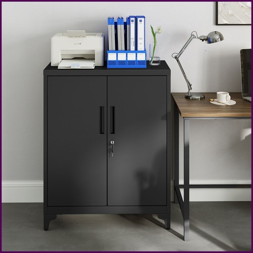 Steel storage cabinet lockable - cabinet,