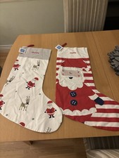 Great Little Trading Company GLTC Mummy & Daddy Personalised Xmas stockings BNWT