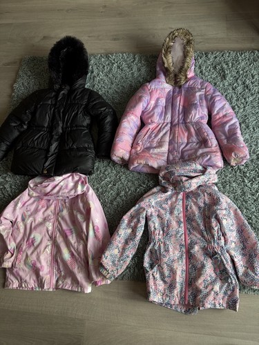 Girls coat jacket bundle - 6-7,