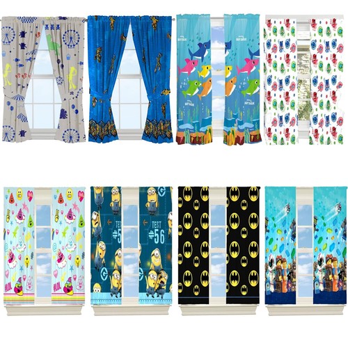 Kids room window - curtains, –