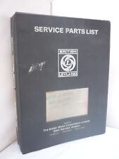 Austin & Morris Mini Saloons Body  Service Parts List British Leyland - AKD 3503