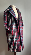 M&S LONG WOOL COAT 14 petite