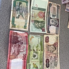 Vintage Foreign Banknotes