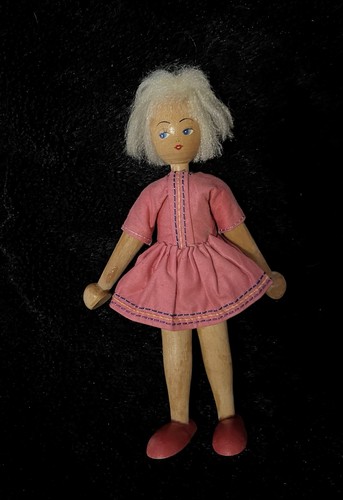 Vintage polish wooden jointed - wooden,