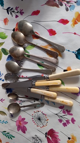 Silver plated antique - plated,