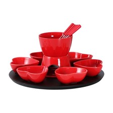 Ceramic Chocolate Fondue Pot