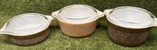 1970s PYREX Woodland Brown 3