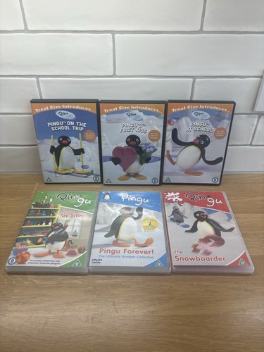 Pingu dvd set - dvd, x6