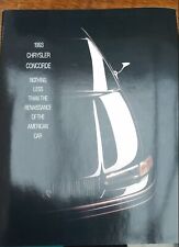 1993 Chrysler Concorde Sales Brochure