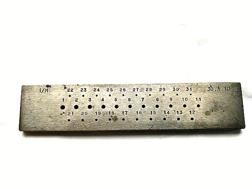 Gold wire draw plate - wire,
