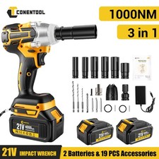 1000Nm Cordless Impact Wrench for Makita 1/2" Ratchet Cordless Screwdriver 2025