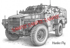 British Army Op Banner Humber