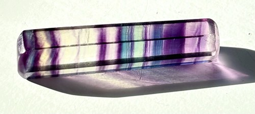 Iridescent rainbow fluorite - iridescent,