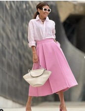 Zara new pink - zara, pleated