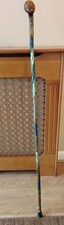 Handmade Hazel Knob Stick.   . 45  "   (115 cms )     Long.     