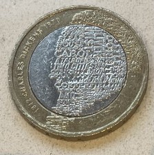 200th Anniversary Birth Of Charles Dickens 2 Pound Coin