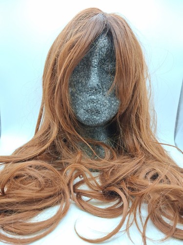 Long wavy ginger - wavy, mix