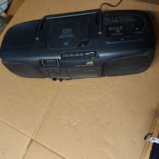 JVC RC-X320 CD Portable System Boombox/Tape Cassette Super-Bass (CD FAULT)