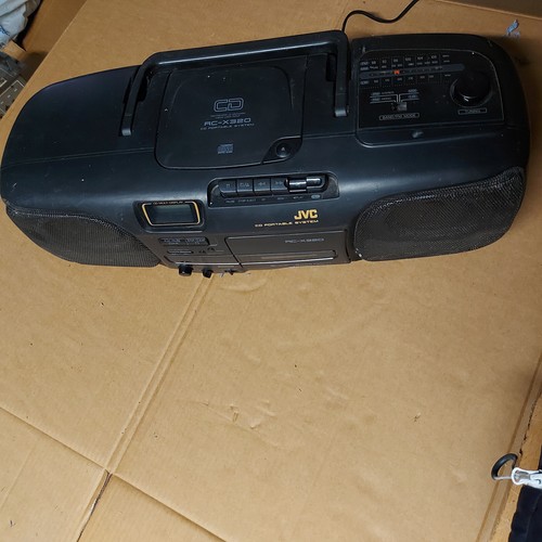 Jvc x320 portable - rc-x320, system