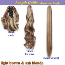 Real As Human Thick Hair Clip