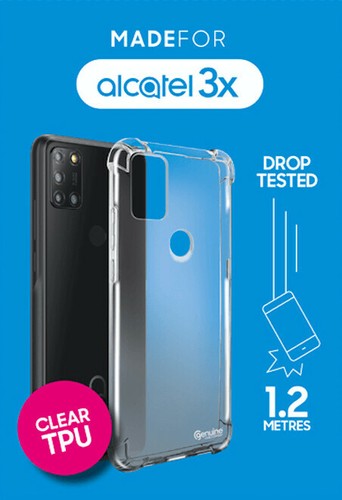 Alcatel clear case cover - clear,