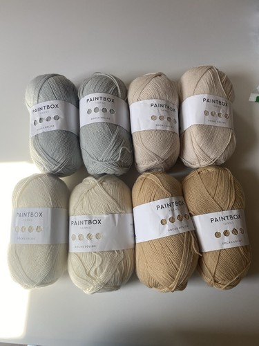 100g paintbox socks solids - 100g,