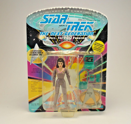 Deanna troi figure star - deanna, 5"