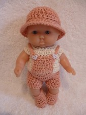 Hand crochet set for a 5"