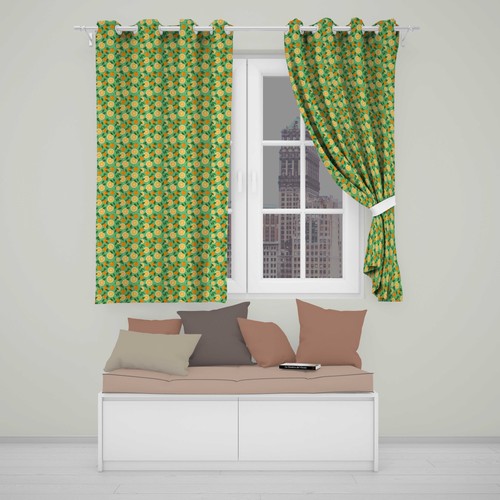 Blackout eyelet curtains cute - eyelet,