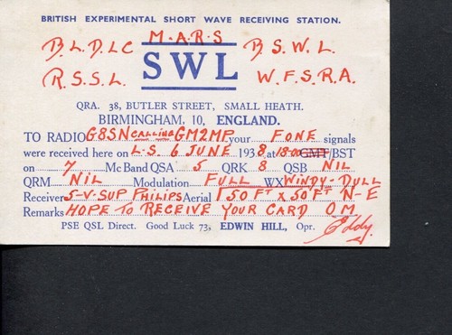 Qsl card radio - 1,