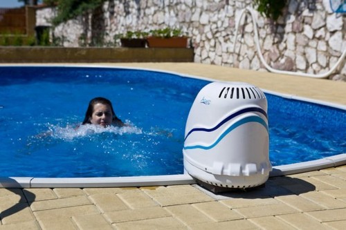 Swimming pool exercise swim - exercise,