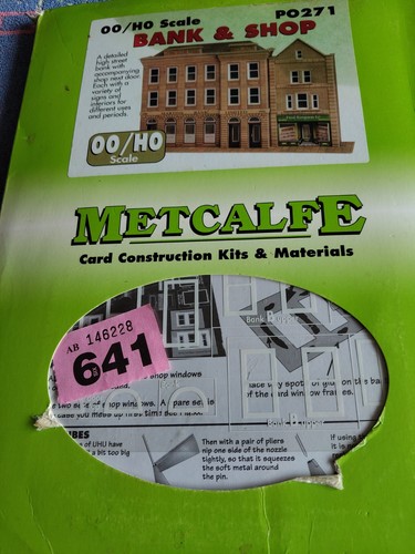 Metcalfe gauge card - `ho/oo,