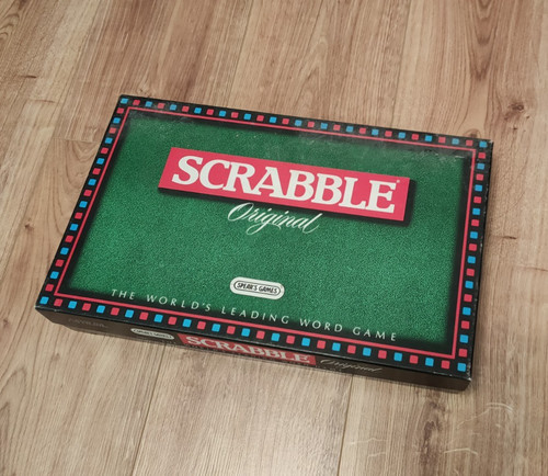 Vintage 1988 scrabble - scrabble, deluxe