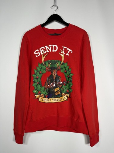 Christmas reindeer jumper - christmas,