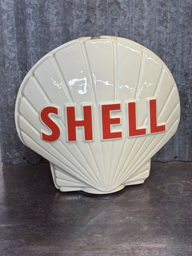 Shell oil gas globe - shell, globe/display
