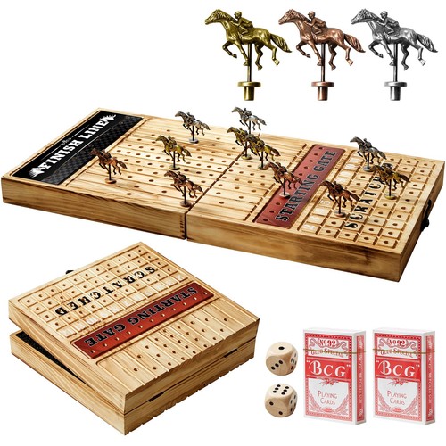 Horse racing board - horse, with