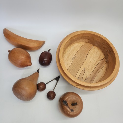 Hand turned spalted beech - hand,
