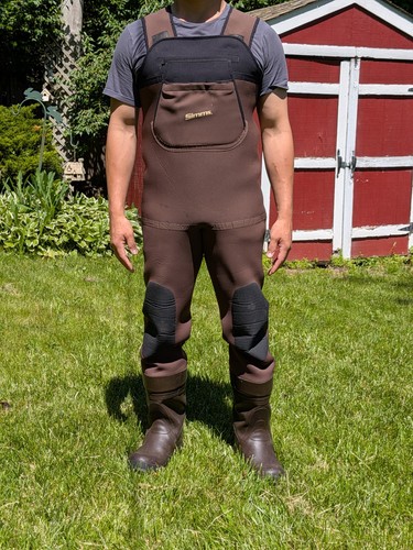 Simms neoprene chest waders - chest,