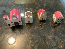 Set of  4 Handmade Miniature