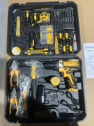 118 piece cordless drill - cordless,