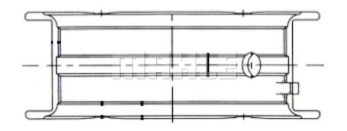 New crankshaft bearings - crankshaft, for