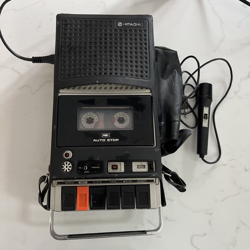 Hitachi portable cassette - hitachi, deck