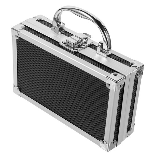 Metal briefcase travel - briefcase,